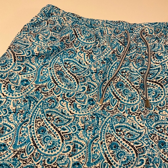 Peter Millar Men's Galapagos Paisley Swim Trunks, Sz XL - Picture 3 of 14